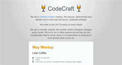 Desktop Screenshot of codecraftuk.org